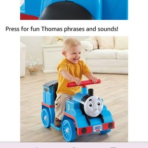Power wheels ride on Thomas the train with track